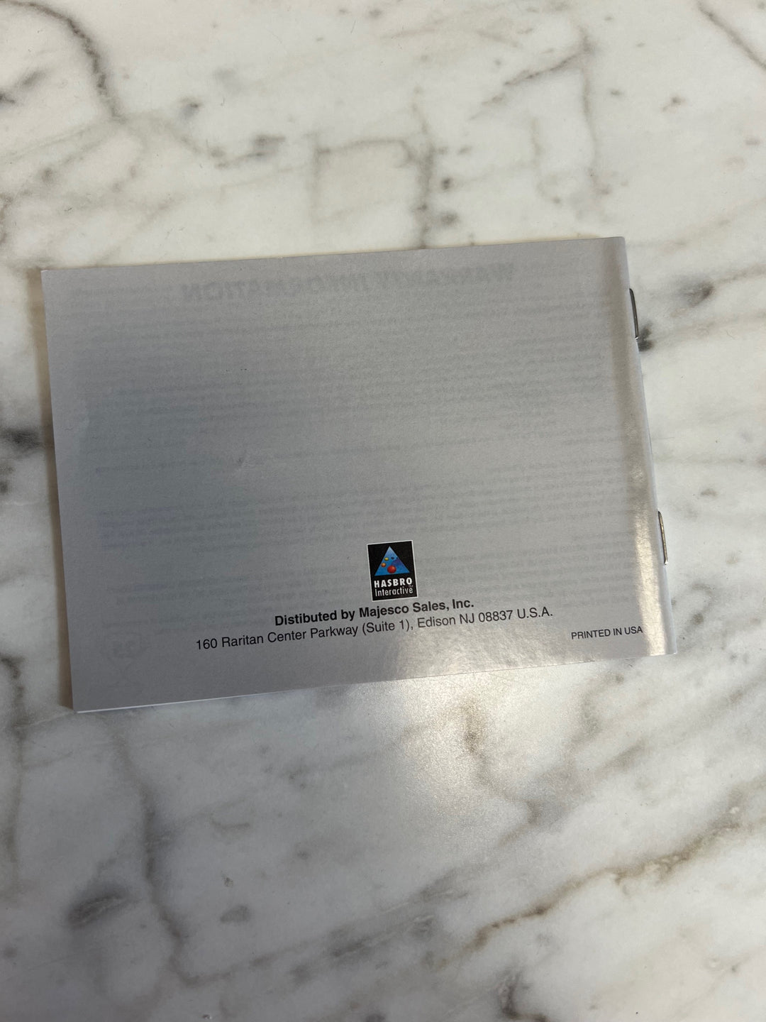 Nicktoons Racing for Gameboy Color MANUAL ONLY   MO121924