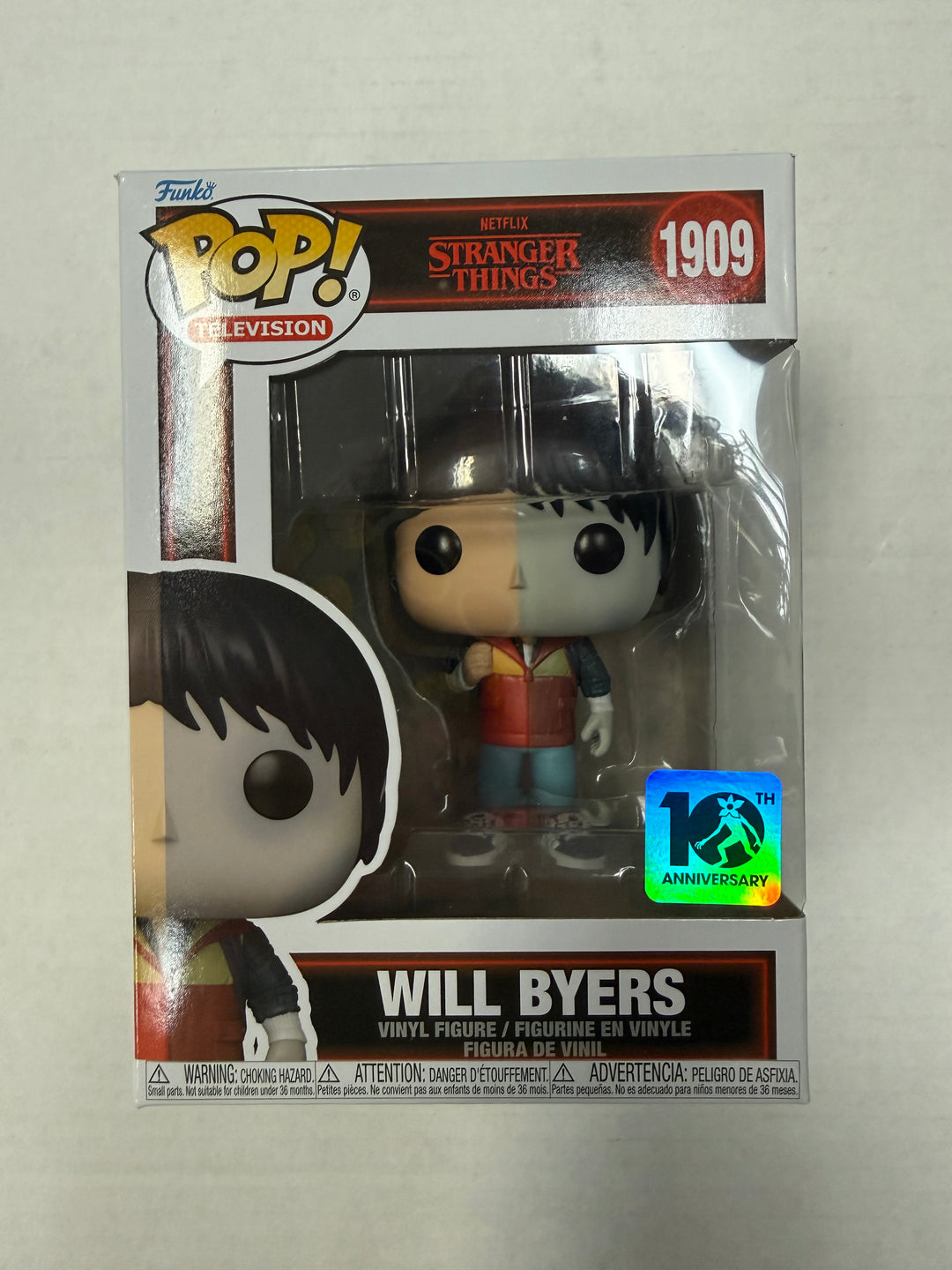 Funko Pop! Will Byers #1909 Stranger Things (10th Anniversary) - FP83026
