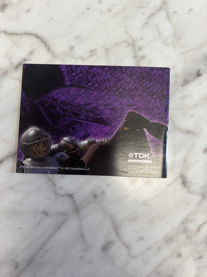 Shrek Fairy Tale Freakdown for Gameboy Color MANUAL ONLY   MO121924