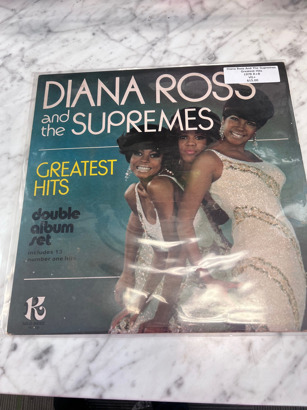 Diana Ross and the Supremes - Greatest Hits 2LP (VG+) Condition Vinyl Record BOS10225