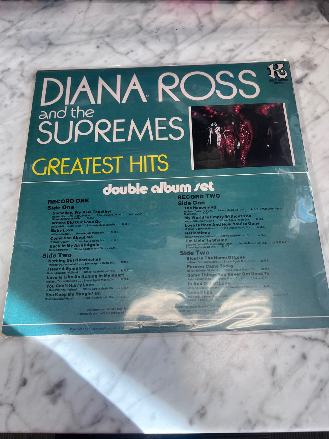 Diana Ross and the Supremes - Greatest Hits 2LP (VG+) Condition Vinyl Record BOS10225