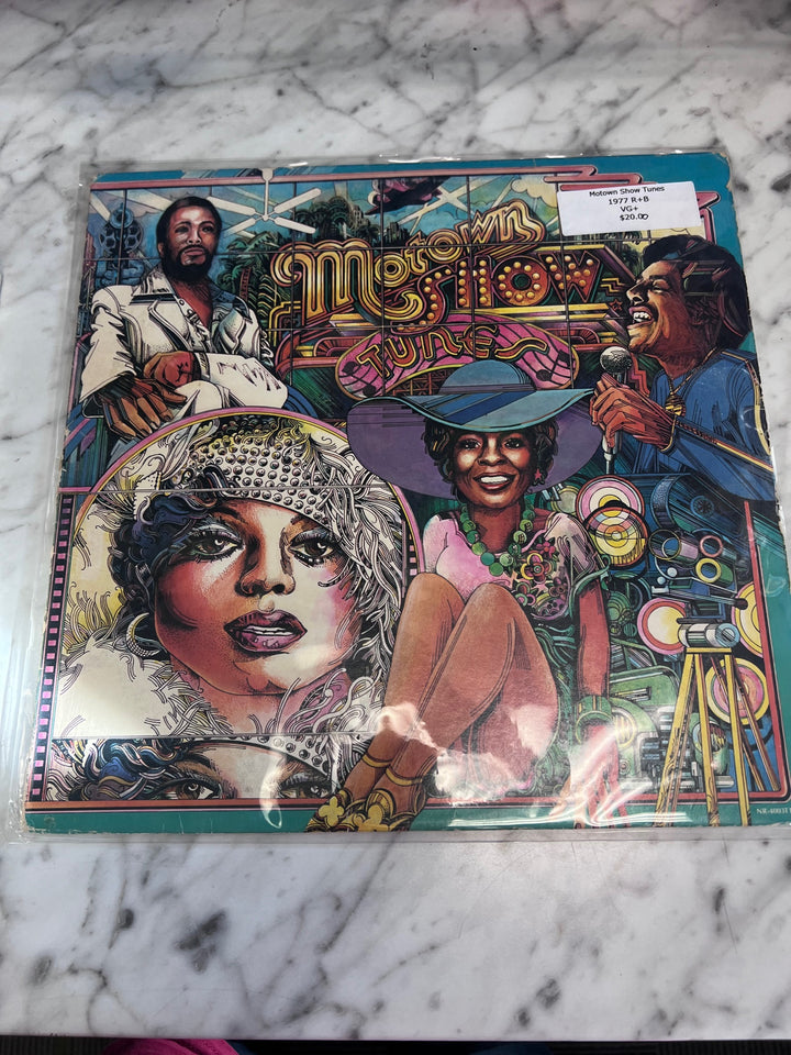 Motown Show Tunes (1977 R+B) (VG+) Condition Vinyl Record BOS10225