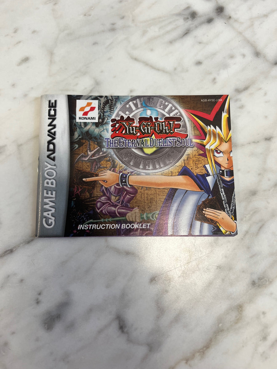 Yu-Gi-Oh! The Eternal Duelist Soul for Gameboy Advance MANUAL ONLY MO1 – Core Gaming