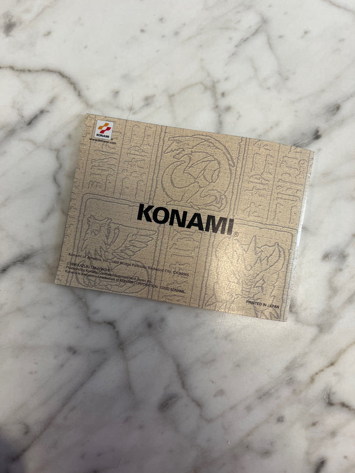 Yu-Gi-Oh! The Eternal Duelist Soul for Gameboy Advance MANUAL ONLY   MO121924