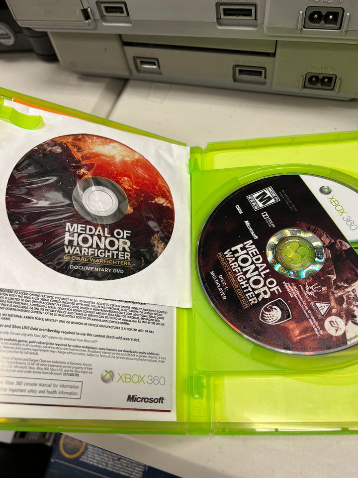 Medal of Honor Warfighter Project Honor Edition for Microsoft Xbox 360 in case. Tested and working.     DO61024
