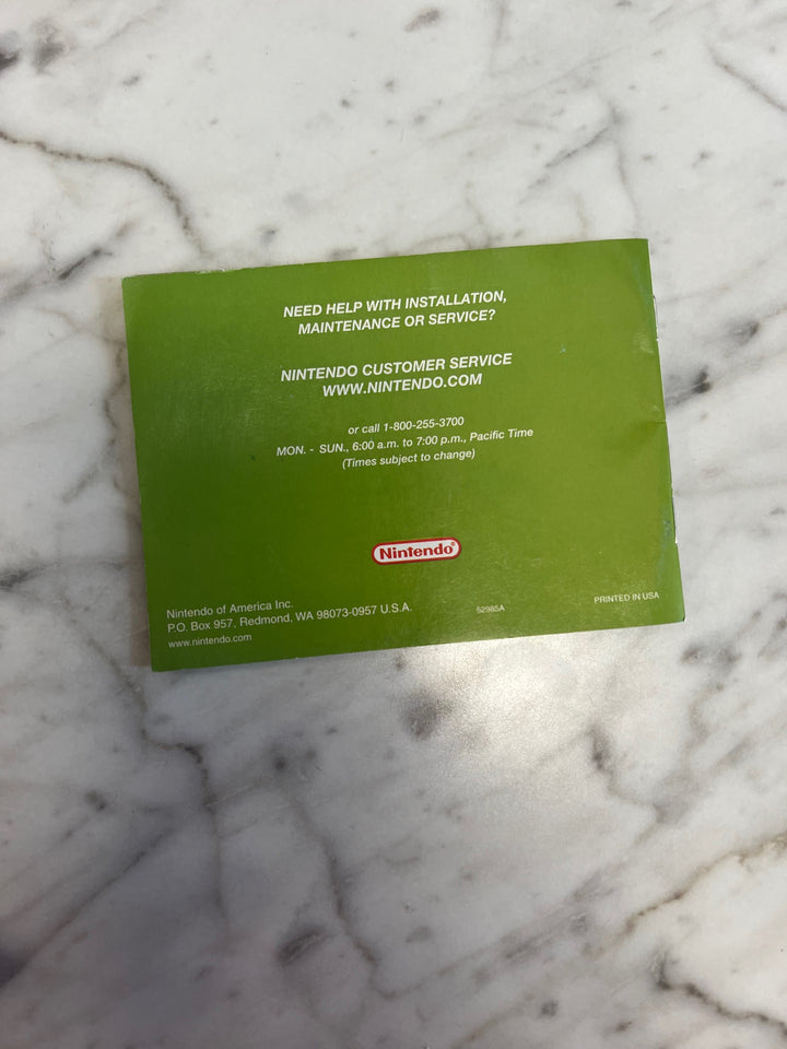 Mario & Luigi Superstar Saga for Gameboy Advance MANUAL ONLY   MO121924