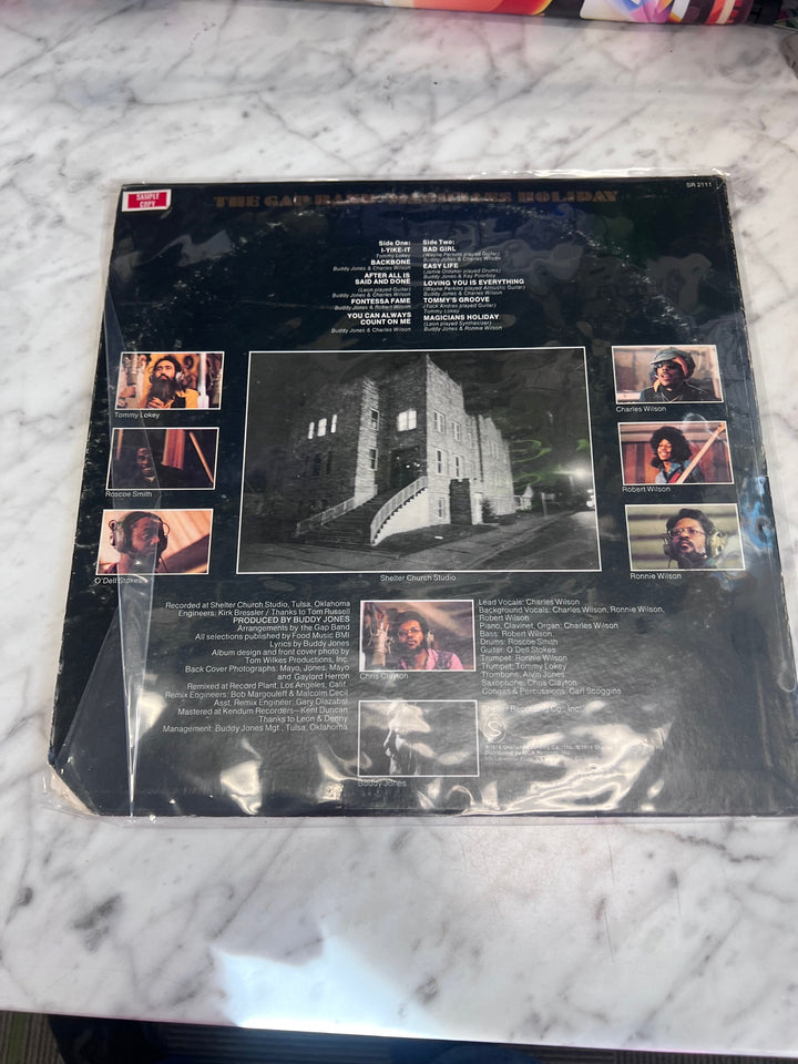 The Gap Band - Magicians Holiday (VG+) Condition Vinyl Record BOS10225