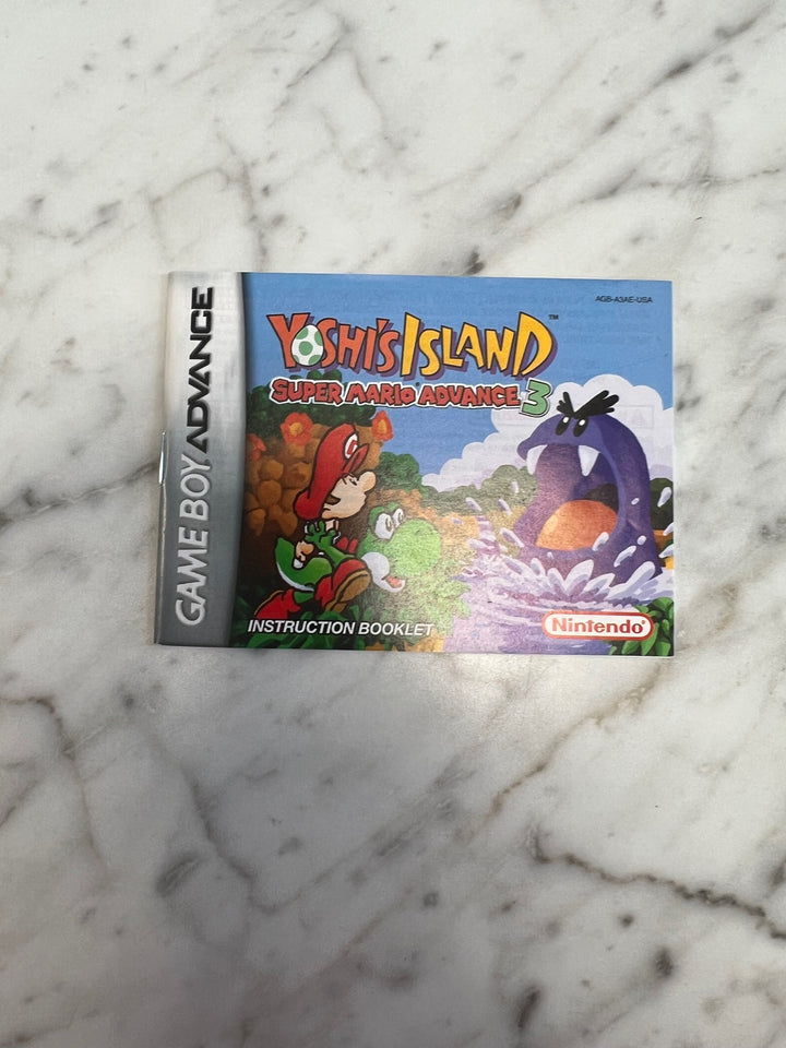 Yoshi's Island Super Mario Advance 3 for Gameboy Advance MANUAL ONLY   MO121924