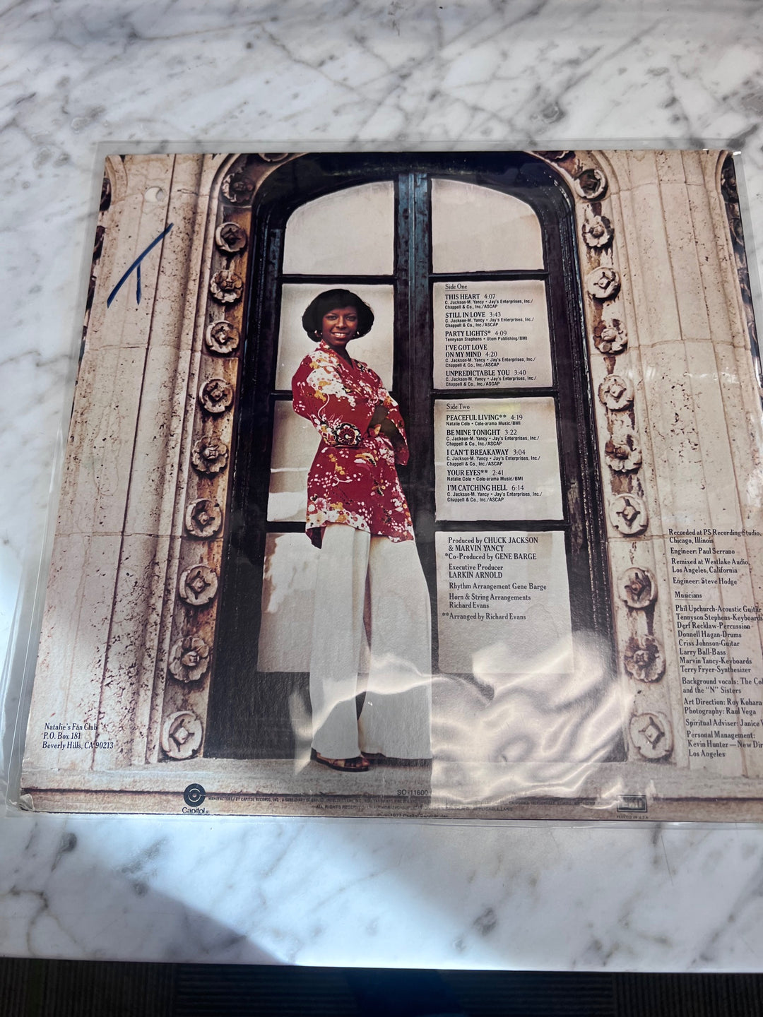 Natalie Cole - Unpredictable (NM) Condition Vinyl Record BOS10225