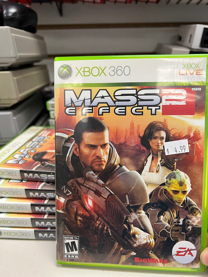 Mass Effect 2 for Microsoft Xbox 360 in case. Tested and Working.     DO61024
