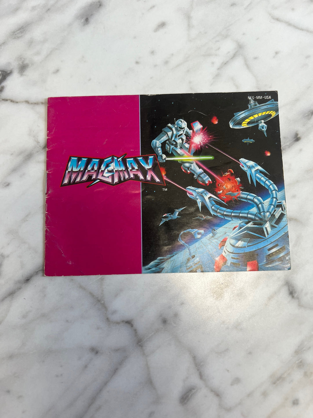 Magmax for Original Nintendo NES MANUAL ONLY   MO121924