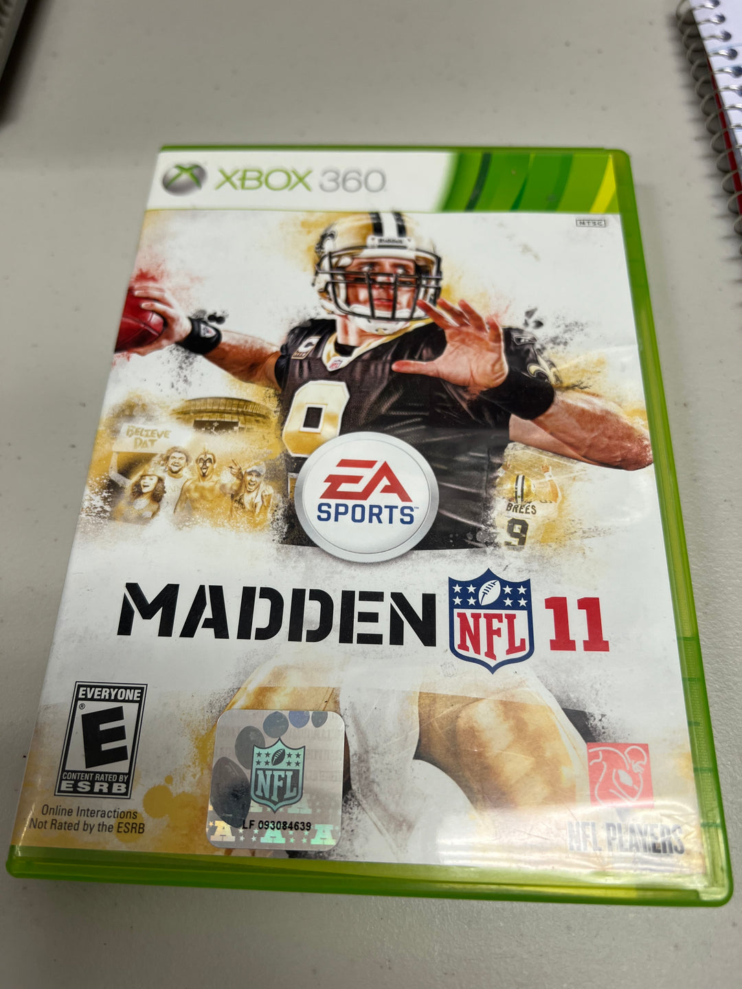 Madden NFL 11 for Microsoft Xbox 360 in case. Tested and working.     DO61024