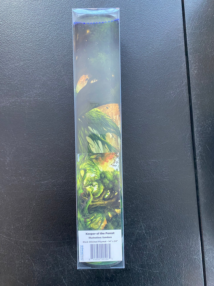 Gamehead Black Stitched 14 x 24 Illustrated Playmat