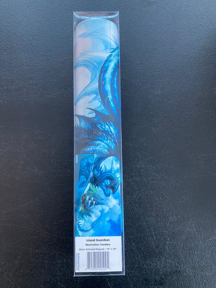 Gamehead Black Stitched 14 x 24 Illustrated Playmat