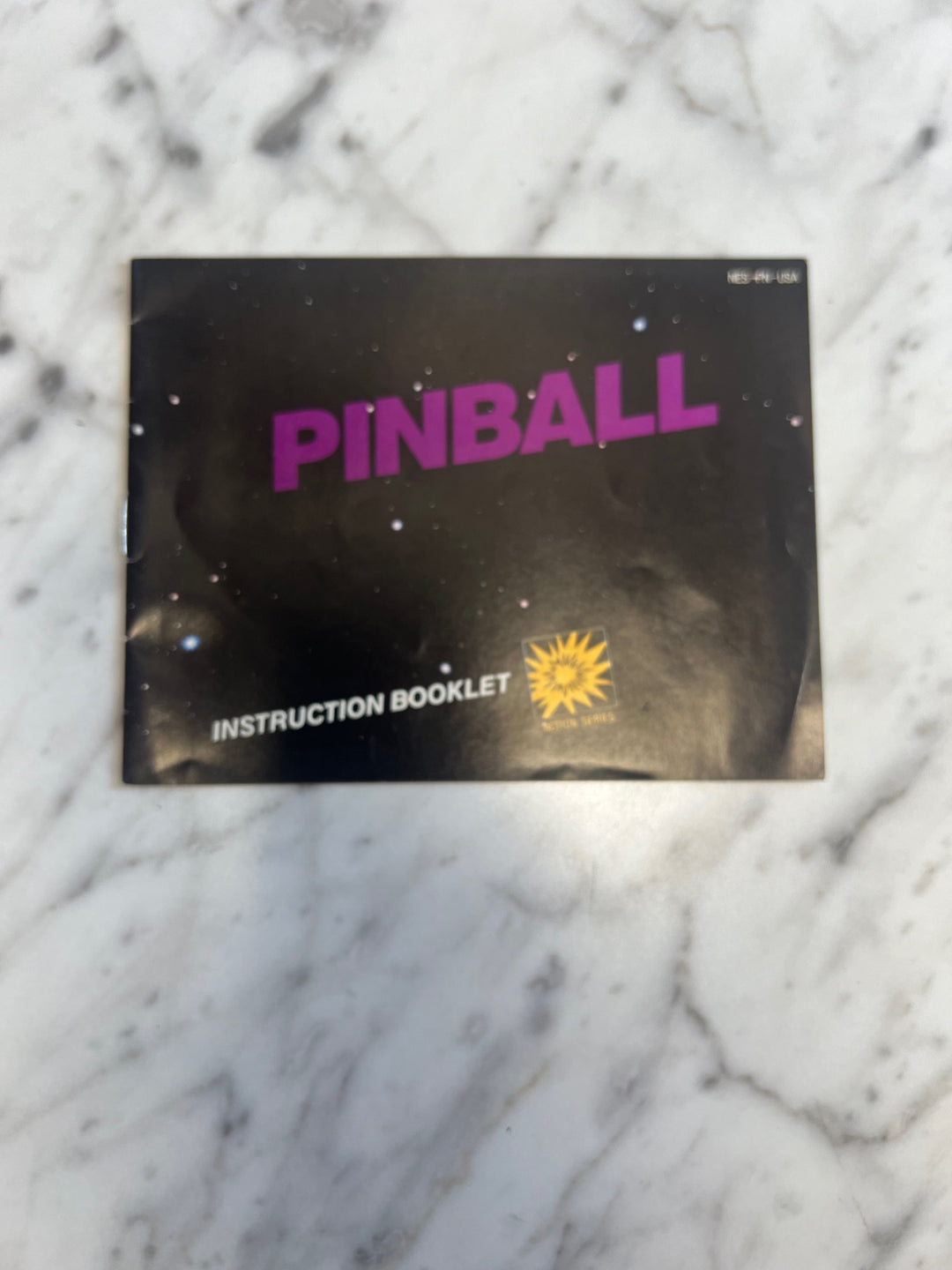 Pinball for NES original Nintendo MANUAL ONLY MO92324