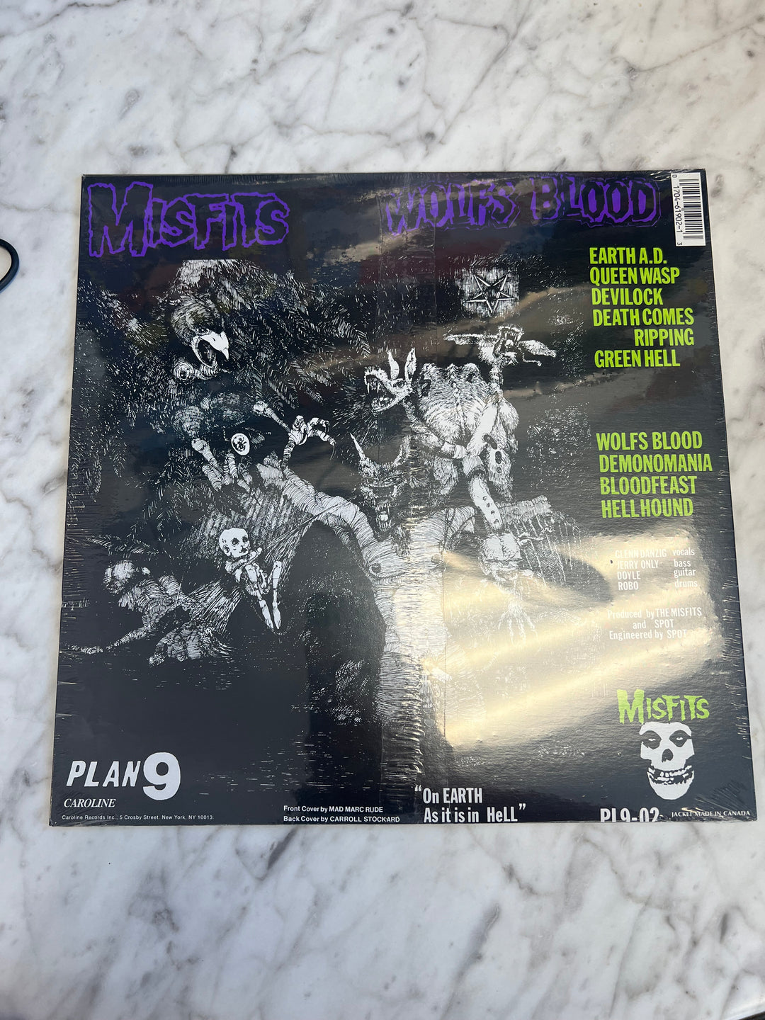 Misfits - Earth AD Vinyl Record BRAND NEW SEALED    DR7824