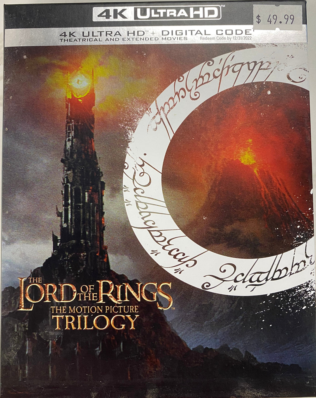 Lord of the Rings: The Motion Picture Trilogy - Blu-Ray DI6626