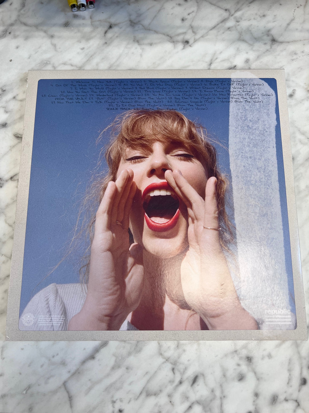 Taylor Swift - 1989 (Taylor's Version) (Tangerine) (NM) Condition Vinyl Record BOS10225