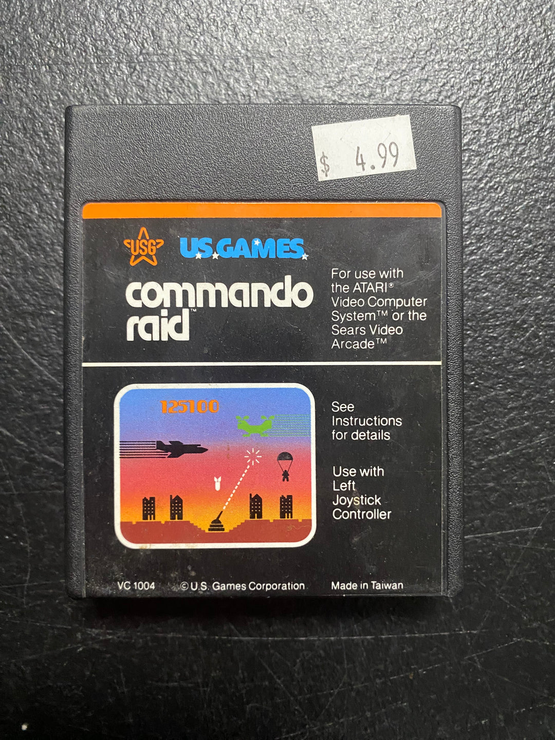 Commando Raid - Atari 2600 AT121125 – Core Gaming