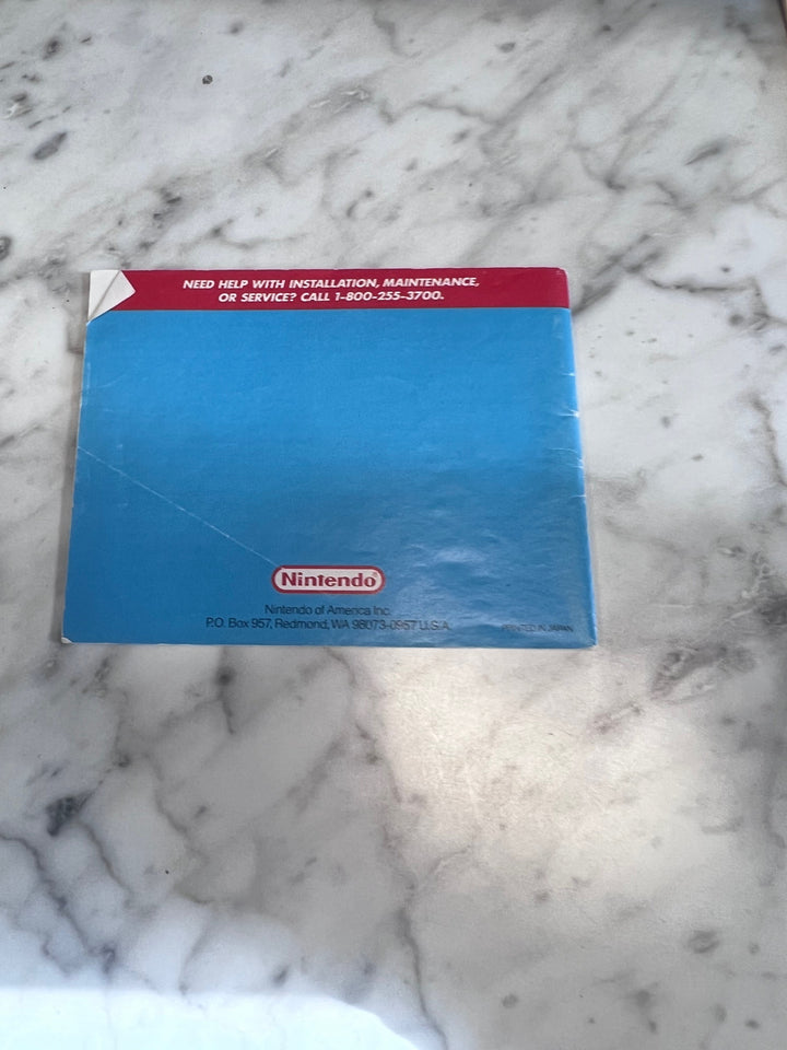 Kirby's Adventure NES Original Nintendo MANUAL ONLY   MO10325