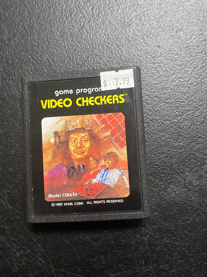 Video Checkers - Atari 2600  DU72524