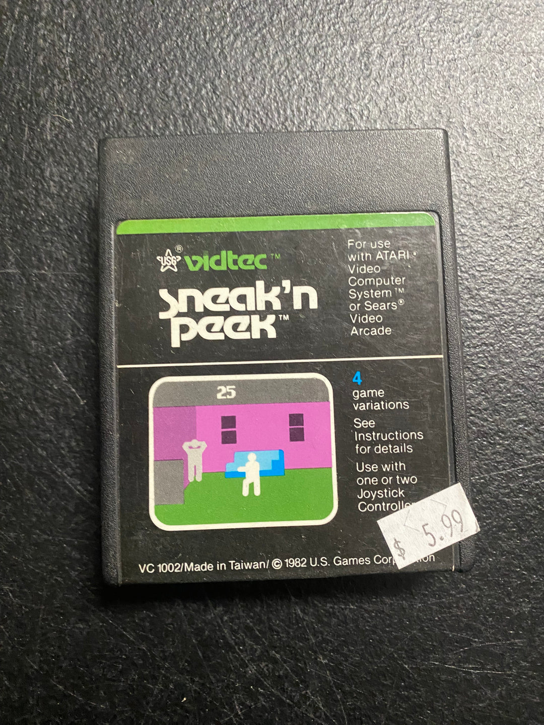 Sneak 'N Peek - Atari 2600 AT121125