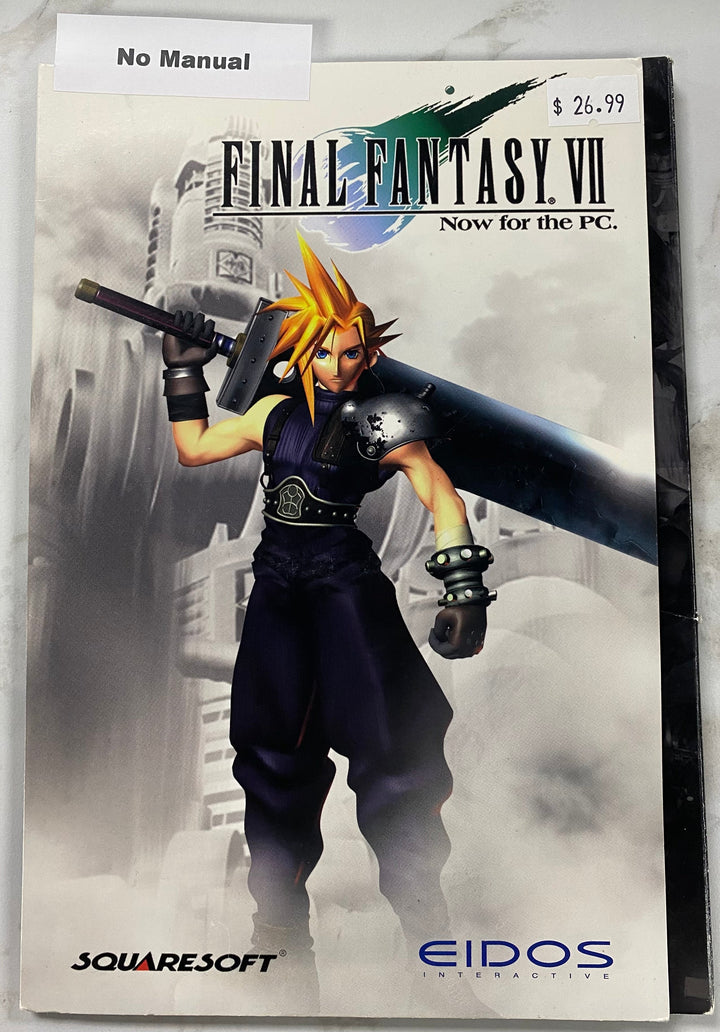 Final Fantasy VII (No Manual) - PC  PC6726