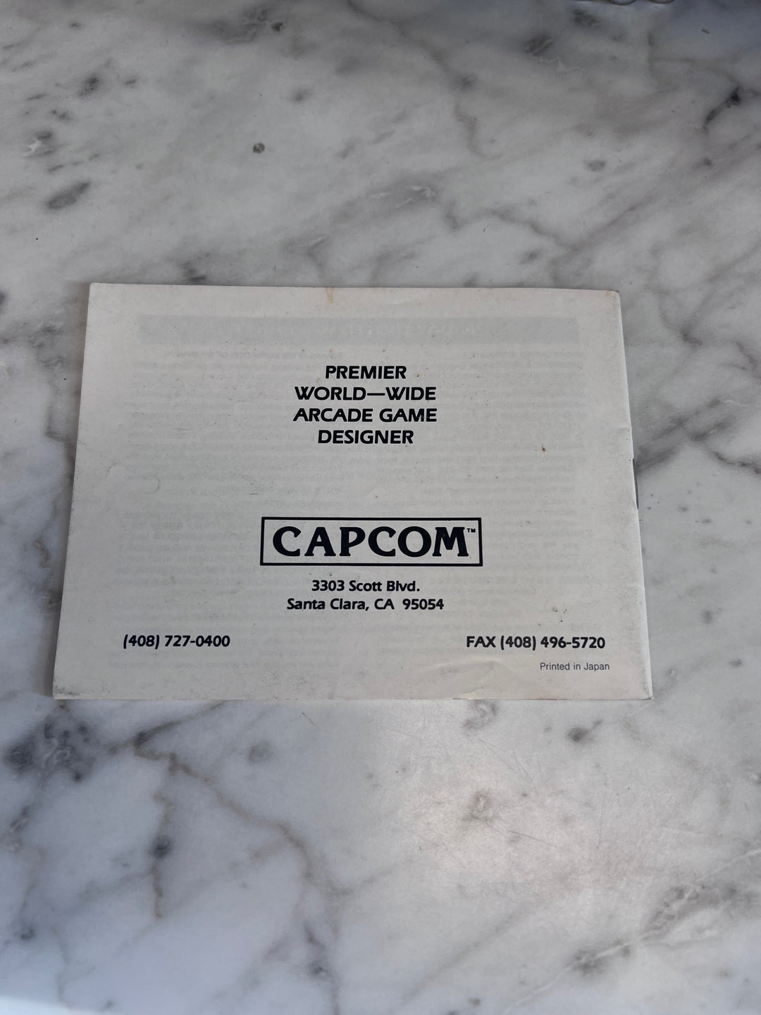Mega Man 2 NES Original Nintendo MANUAL ONLY   MO10325