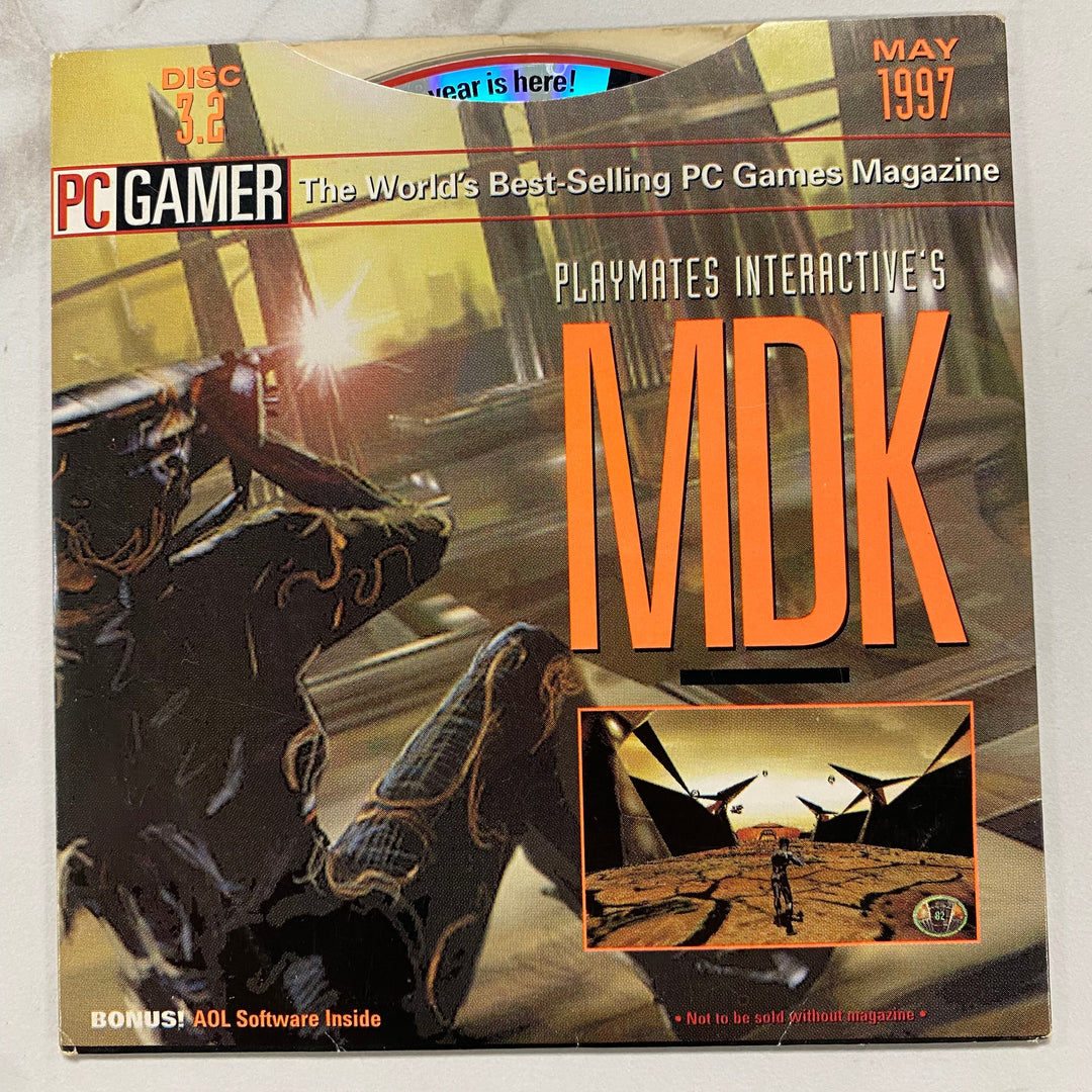 PC Gamer Demo Disc May 1997 with MDK & More - PC PC103025