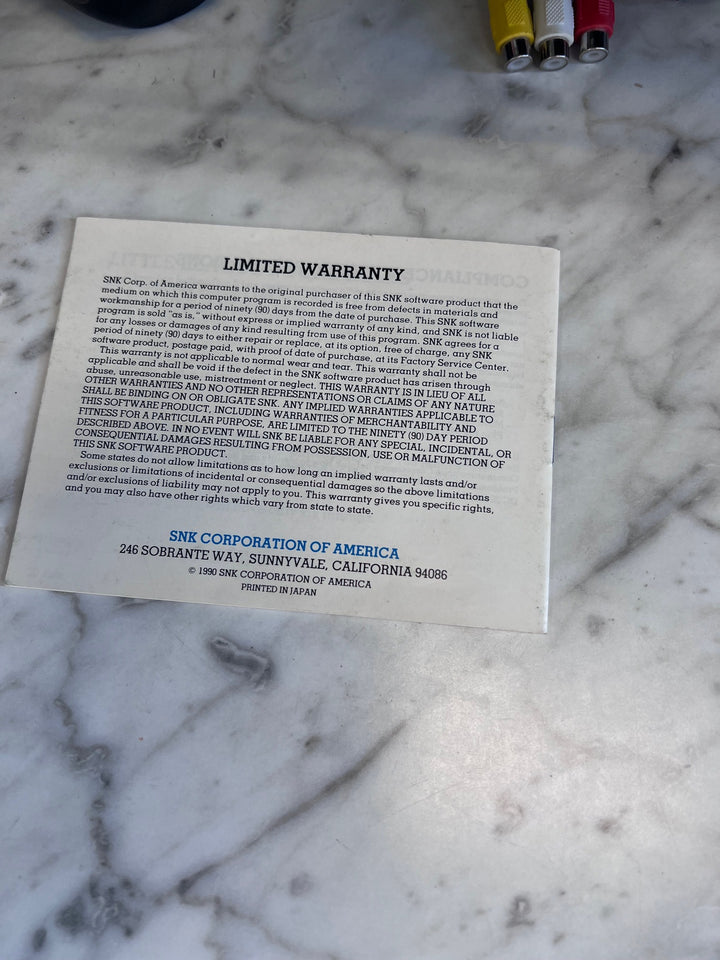 Little League Baseball NES Original Nintendo MANUAL ONLY   MO10325