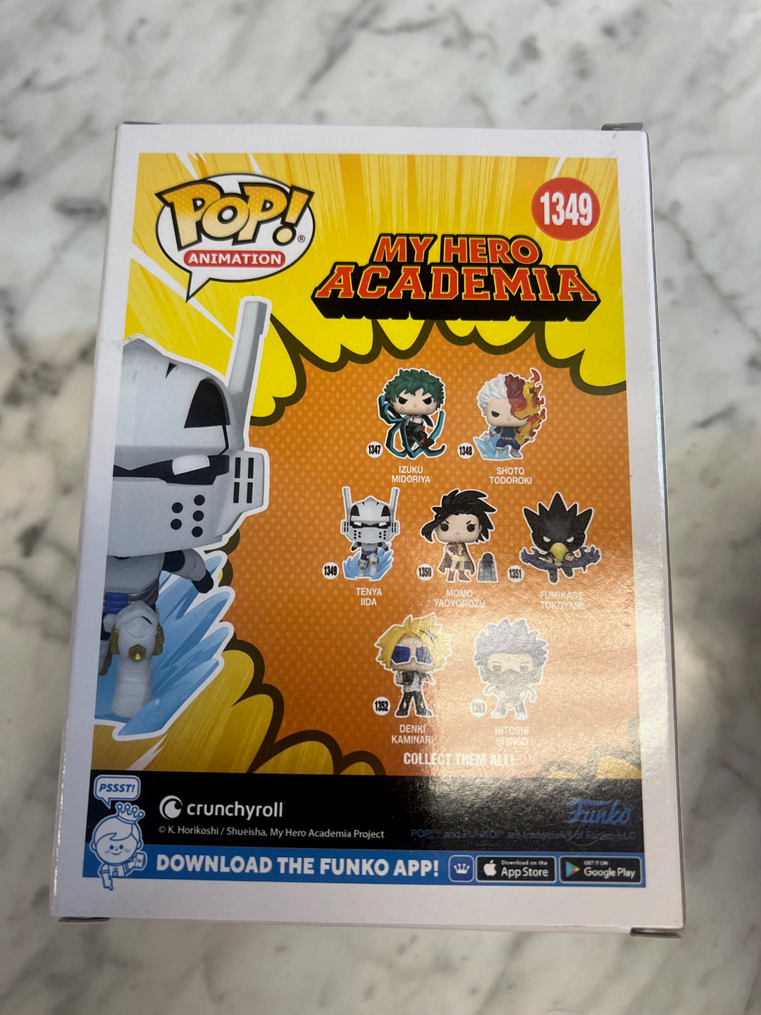 Funko Pop! Tenya Iida #1349 My Hero Academia FP7825