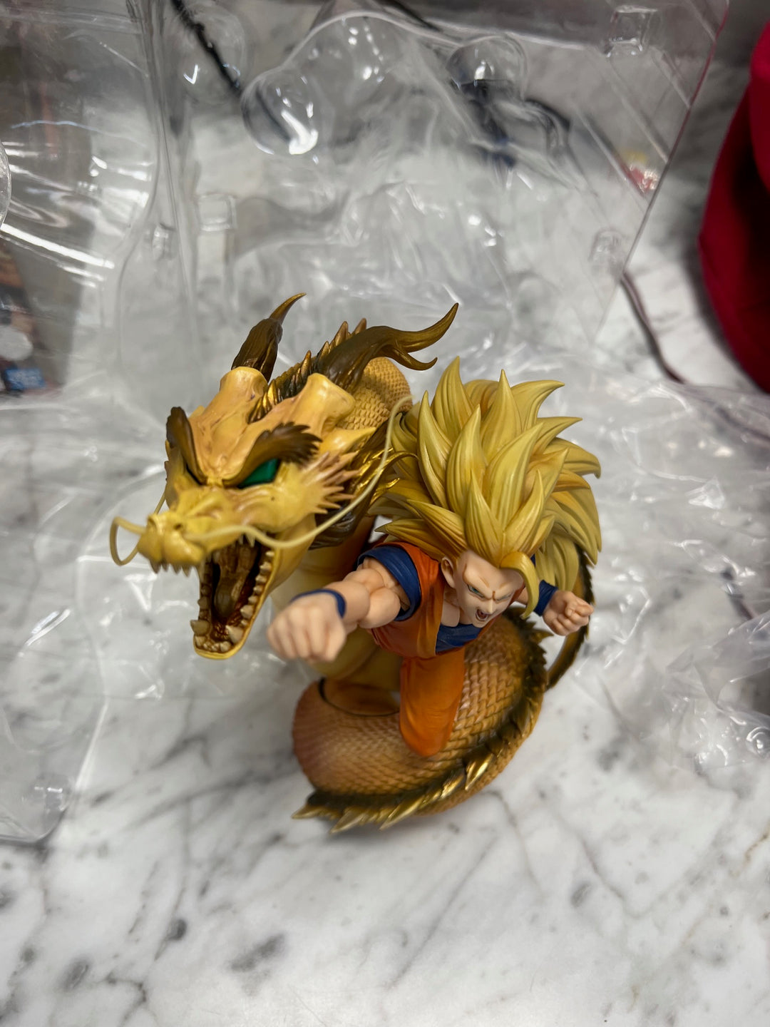 Figuarts Zero Super Saiyan 3 Son Goku Dragon Fist Explosion Statue Figure Bandai F121924