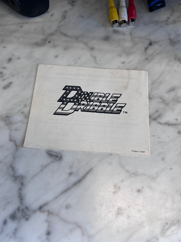 Double Dribble NES Original Nintendo MANUAL ONLY   MO10325