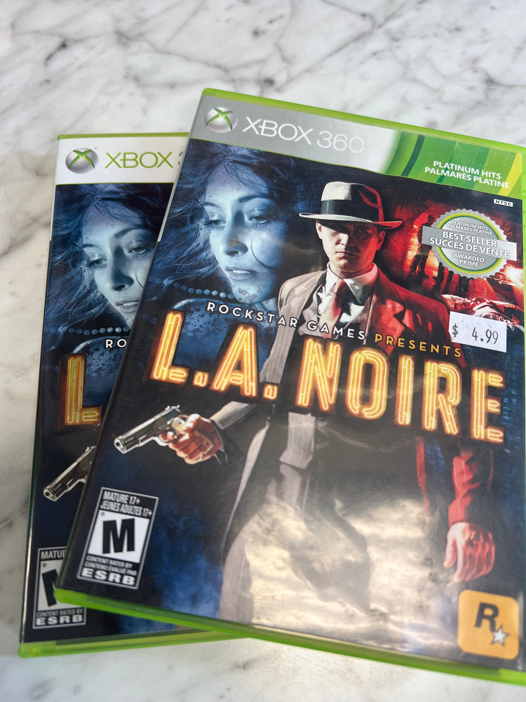 L.A. Noire for Microsoft Xbox 360 in case. Tested and working.   UD102424