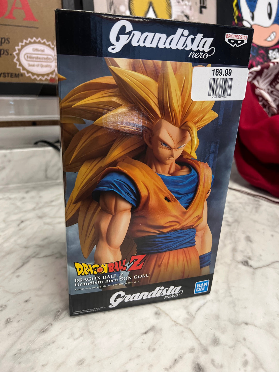 Grandista Nero Dragonball Z SON GOKU Figure Bandai Banpresto F121924