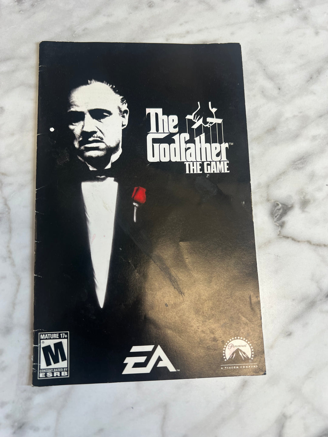 The Godfather The Game PS2 Playstation 2 MANUAL ONLY MO92324