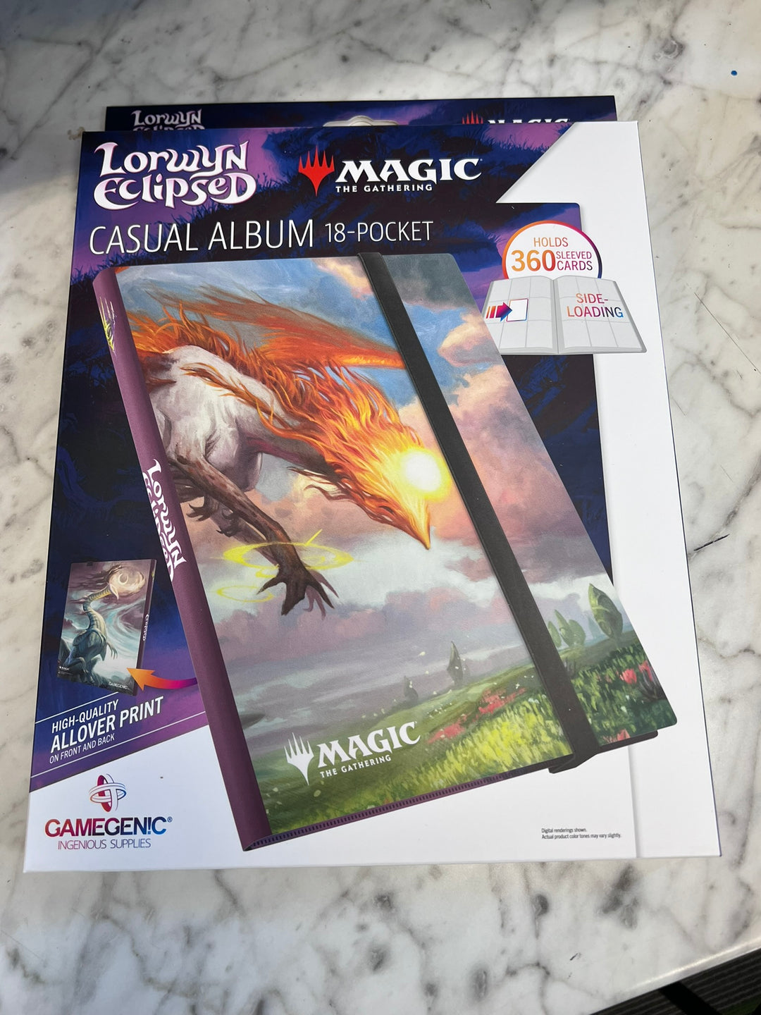 Magic The Gathering Lorwyn Eclipsed Casual Album 18 Pocket Eirdu Carrier of Dawn NA12926