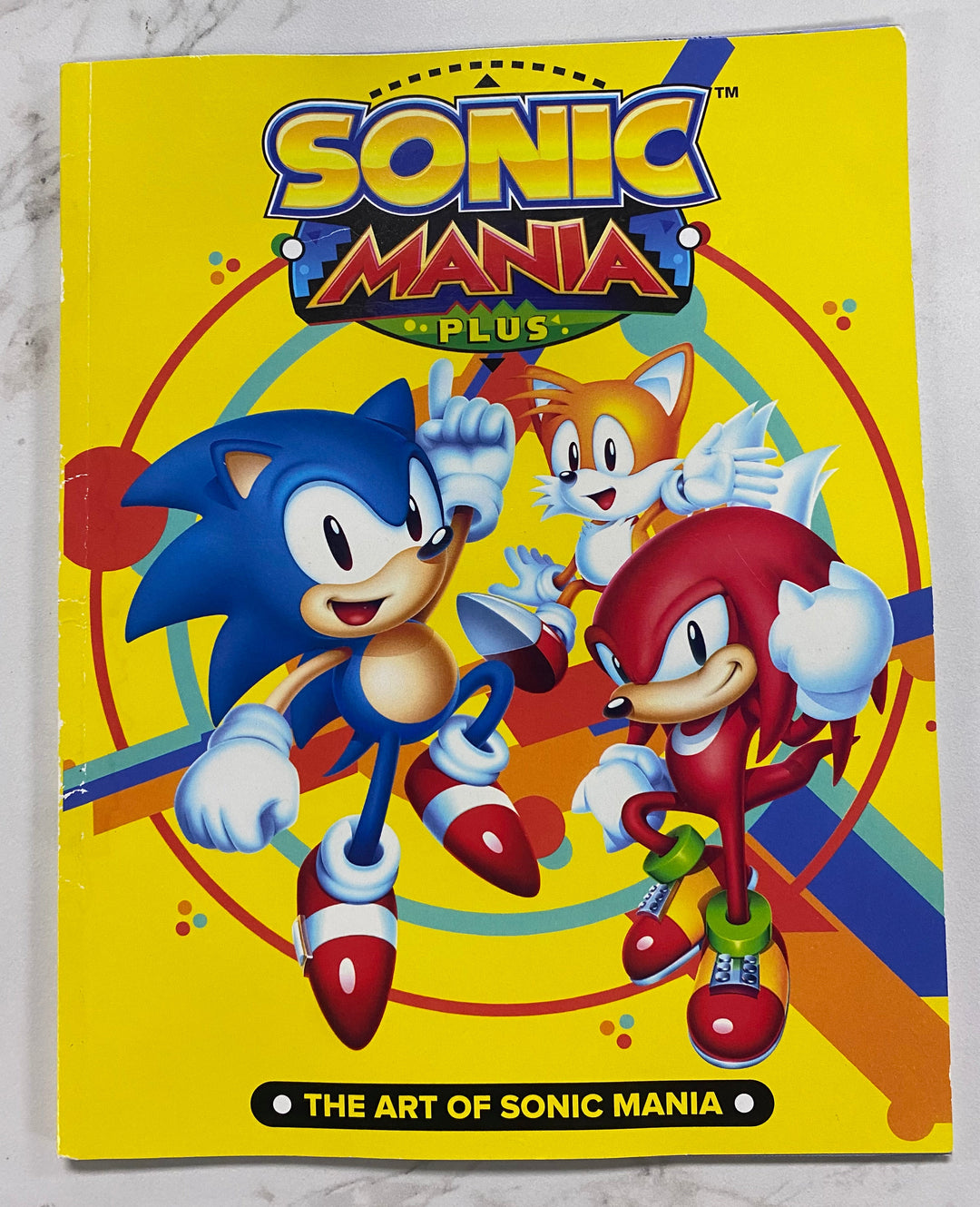 The Art of Sonic Mania Sonic Mania Plus Art Book - Strategy Guide SG6726
