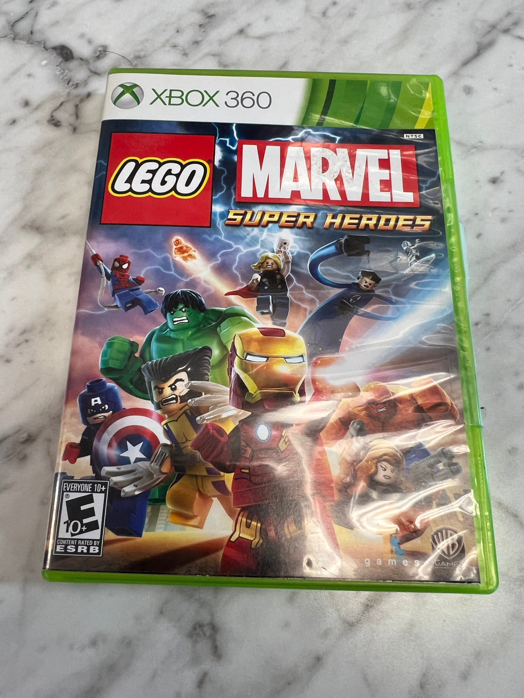 Lego Marvel Super Heroes for Microsoft Xbox 360 in case. Tested and working.   OS102924