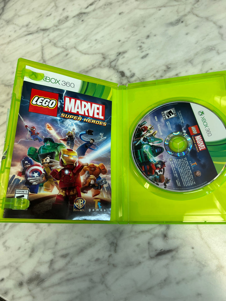 Lego Marvel Super Heroes for Microsoft Xbox 360 in case. Tested and working.   OS102924