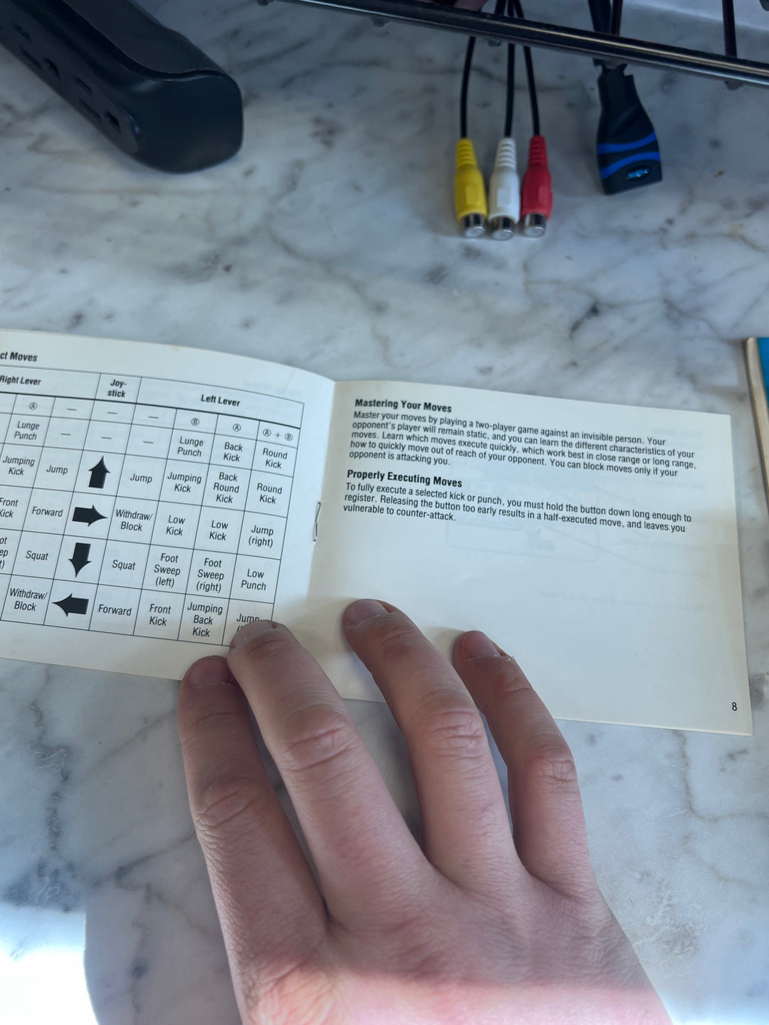 Karate Champ NES Original Nintendo MANUAL ONLY   MO10325