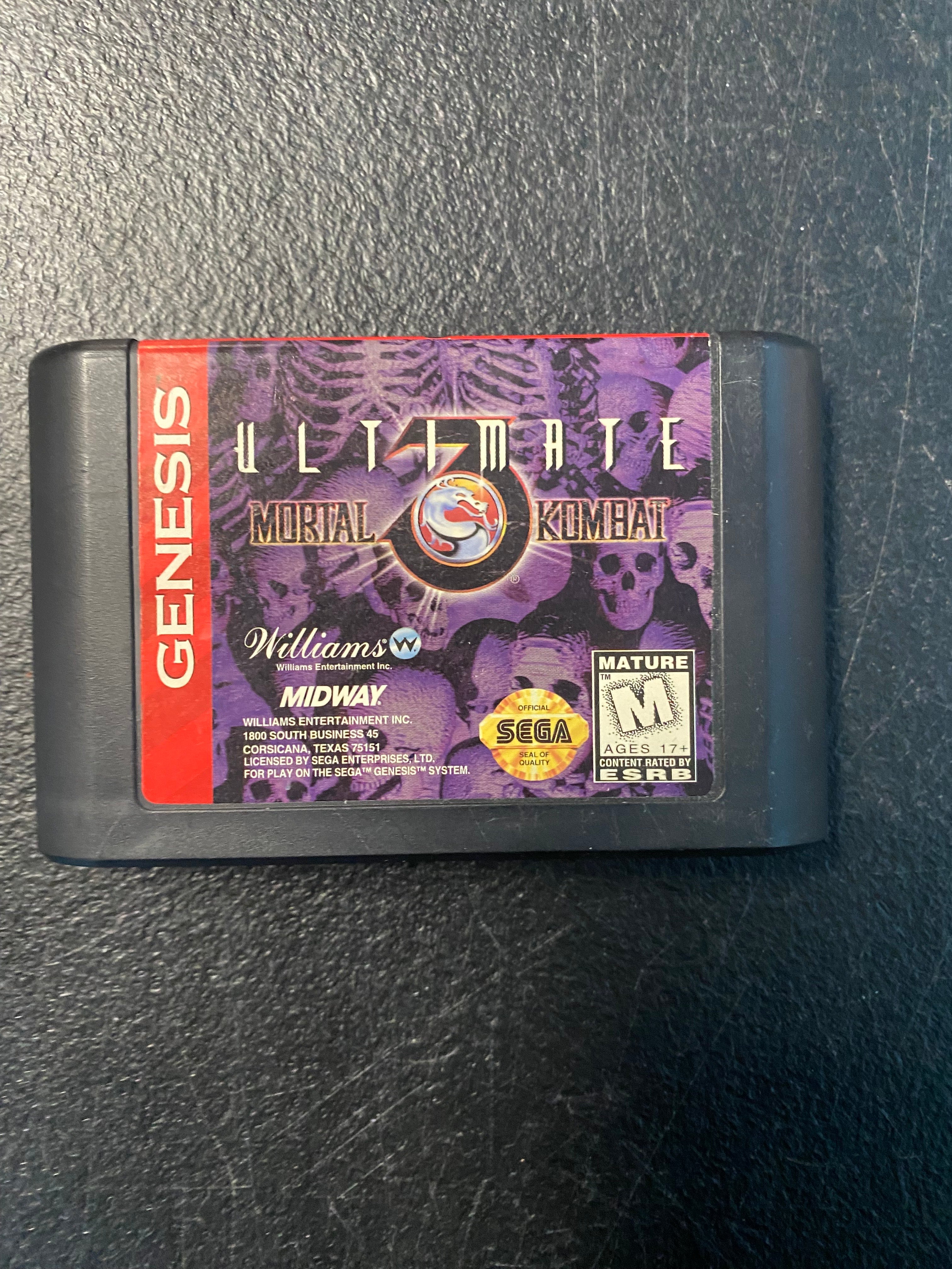 エイクラー モダニズム 2002/11/30 ハードカバー Ultimate Mortal Kombat 3 - Sega Genesis NI121525 – Core Gaming