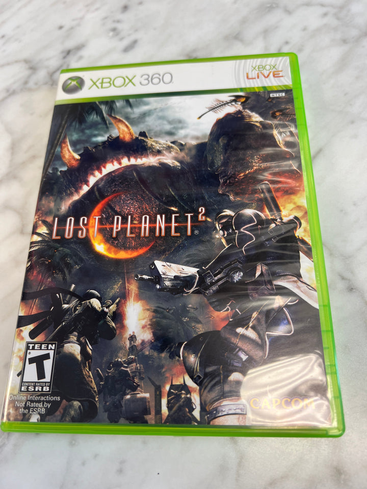 Lost Planet 2 for Microsoft Xbox 360 in case. Tested and working.     UD102824