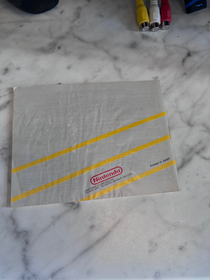 Super Mario Bros Duck Hunt World Class Track Meet NES Original Nintendo MANUAL ONLY   MO10325