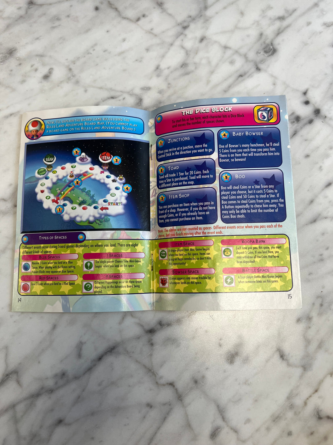 Mario Party 2 for Nintendo 64 N64 MANUAL ONLY MO92324