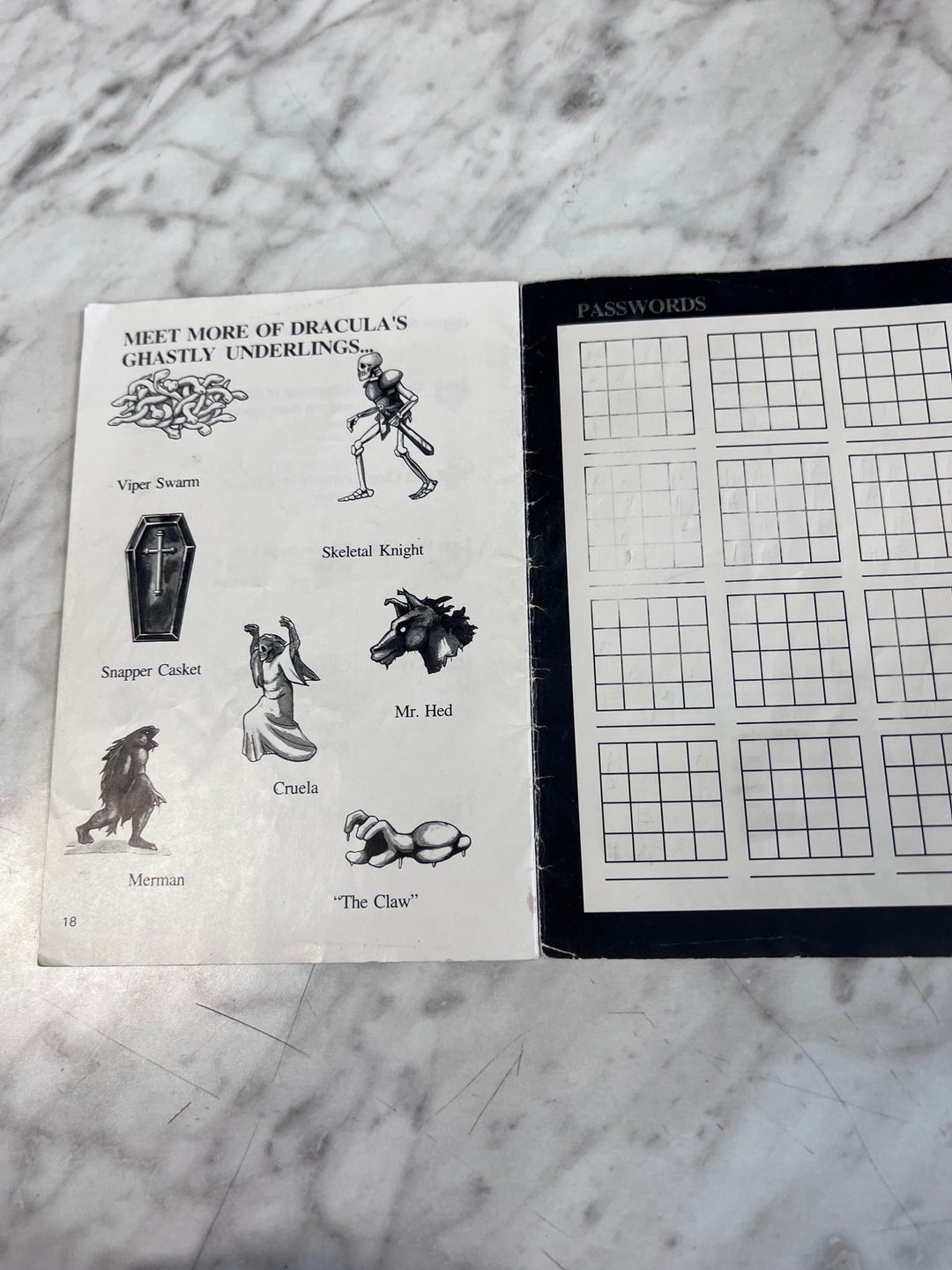 Super Castlevania IV SNES Super Nintendo MANUAL ONLY WRITING ON COVER  MO101225