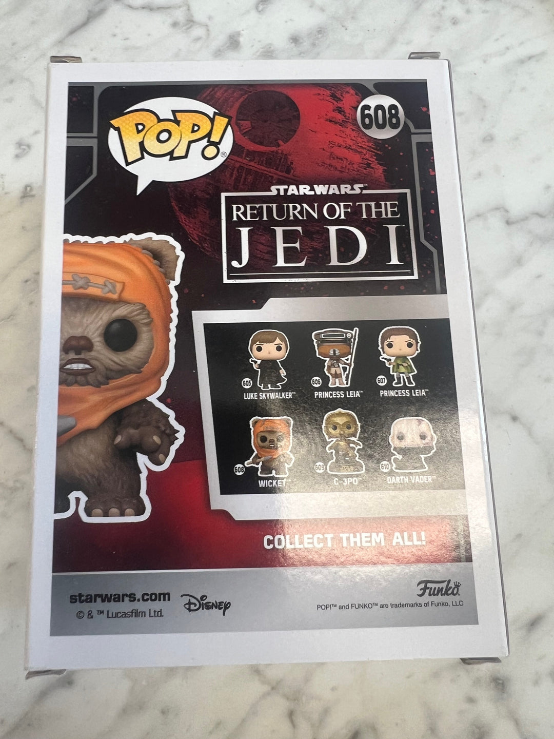 Funko Pop! Wicket #608 Star Wars FP7825