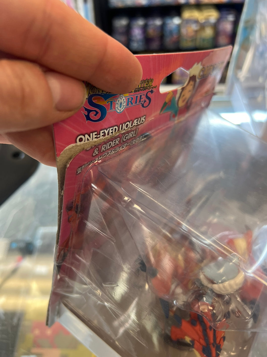 One-Eyed Liolaeus and Rider [Girl] (Monster Hunter Stories) - Amiibo AM8626
