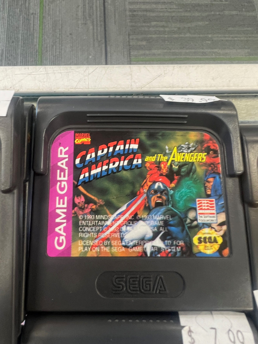 Captain America and the Avengers - Sega Game Gear G7925
