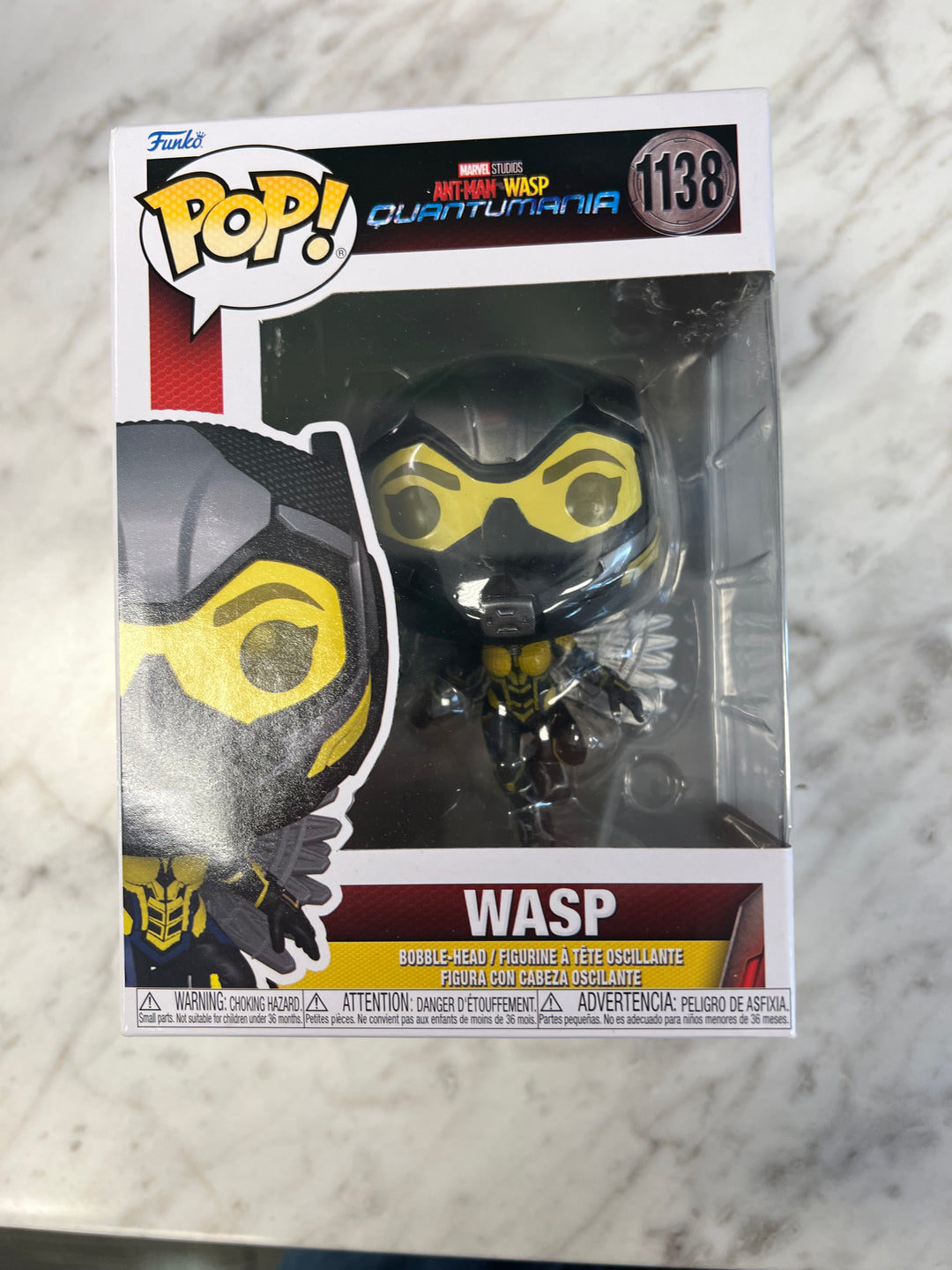 Funko Pop! Wasp # 1138 Ant-man Quantumania FP122224